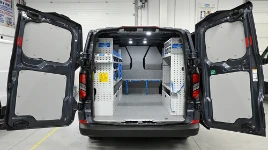 Custom fitted out with shelving and linings