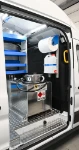 Customer's tank and accessories for the Transit fit-out