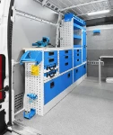 Drawer units and workbench with vice for the Toyota Proace Max