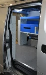 Drawers and shelving for the NV200 by Syncro System