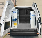 Drawers and shelving units fitted in the Renault Kangoo