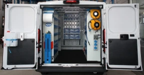 Ducato converted for pellet-burning stoves 