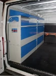 Modulo Syncro Ultra nel NV250 con cassetta di pronto soccorso e supporto per attrezzo