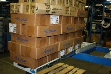 First load test on the slide-out base