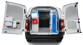 Fit-out with shelving for the Opel Combo