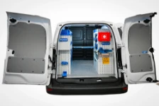 Fit-out with shelving, linings and accessories for the Mercedes Citan