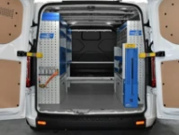 Rivestimento interno in legno e lamiera e portatutto per Jumpy