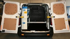 Ford Custom equipped for a cleaning company