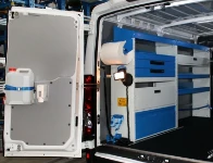 Iveco Daily left-hand racking solution