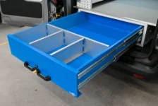 Large underfloor box for the Ford Courier