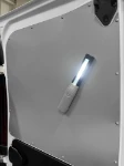 LED lamp with magnetic base for vans
