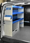 Left-hand Syncro Ultra module in the NV250, with tool panel and roll holder