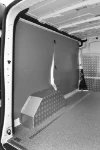 Left-side panelling with wheel arch cover and floor panel for the Talento