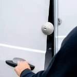 Manual van security lock kit with keys