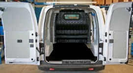 Marine plywood floor panel for the NV200