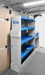 Scaffalatura modulare con ripiani regolabili per Mercedes Sprinter