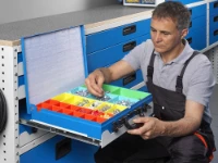 METAL CASES FOR STORING TOOLS AND SMALL ITEMS