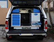 Pick up DMAX ISUZU with slide