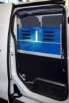Racking in a 2016 Citroen Jumpy, seen through the side door