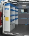 Racking inside the Scudo