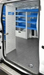 Racking on both sides of the Scudo