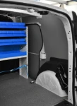 Rivestimento lato sinistro del Dokker con copriruota in alluminio mandorlato