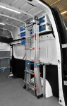 Rivestimento lato sinistro del Dokker con copriruota in alluminio mandorlato