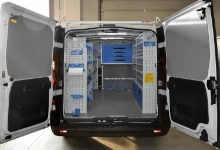 01_The Fiat Talento with racking for a boiler and air conditioning firm