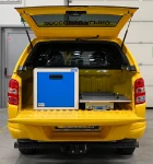 01_The Mitsubishi L200 pickup with Syncro equipment for a mountain rescue team