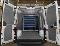 01_The Volkswagen Crafter used for maintaining technical systems