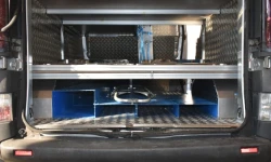 02_Customised compartments in the bottom section of the undertakers’ Renault Trafic
