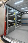 02_Syncro’s fold-away shelves in the Sprinter
