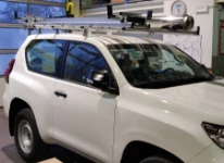 03_A pipe carrier and ladder rack on the roof of the Toyota Land Cruiser