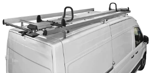 05_The MAN TGE’s roof rack with ladder slide