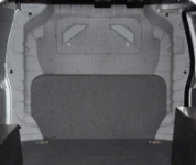 A bulkhead liner in a Fiorino