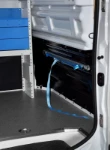 A cargo retaining strap in the Fiat Talento