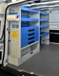 A Fiat Talento with Syncro System racking and accessori