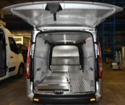 A Ford Custom specially equipped to transport coffins