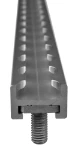 AAT00007 rail showing the mounting screws