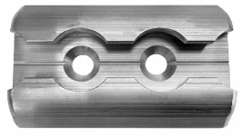 Airline plate for rings, bars, and straps