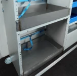 An example of a stainless-steel tray for carrying liquids