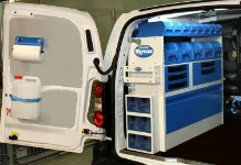 Berlingo left-hand side racking solution for heating/cooling systems