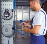 Cable and hose reels