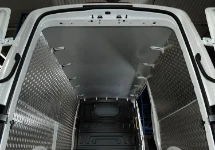 Painted steel sheet roof liners in the Crafter
