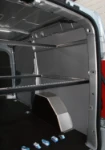 Peugeot Expert – right-hand side with interior linings and notched load bars