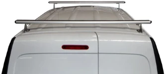 Roof bars on a Nissan NV250