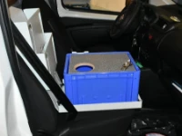 Syncro’s Cab Organiser on the passenger seat
