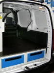 Underfloor drawer units for Berlingo