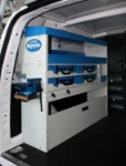 Van accessories for a printing machinery service