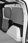 Right-hand lining panels in the Renault Kangoo load area